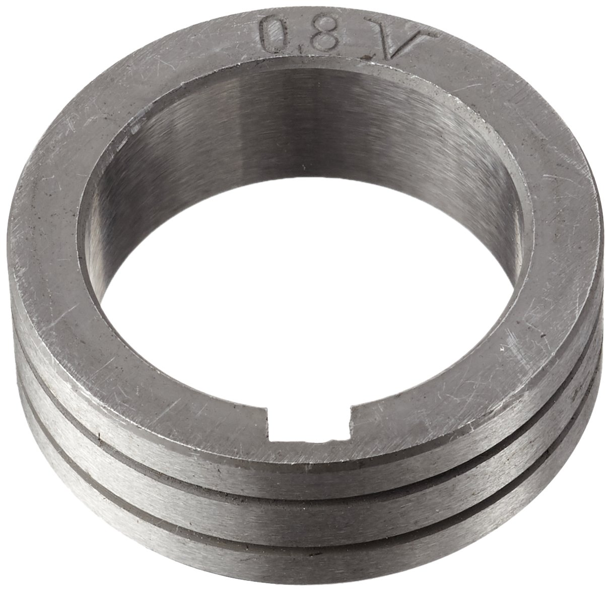 Abicor Binzel 881.3139 Wire Feeding Roll for miffs V2 master Feeder System, 0.8/0.8 V-Groove for Steel, CuSi Wire