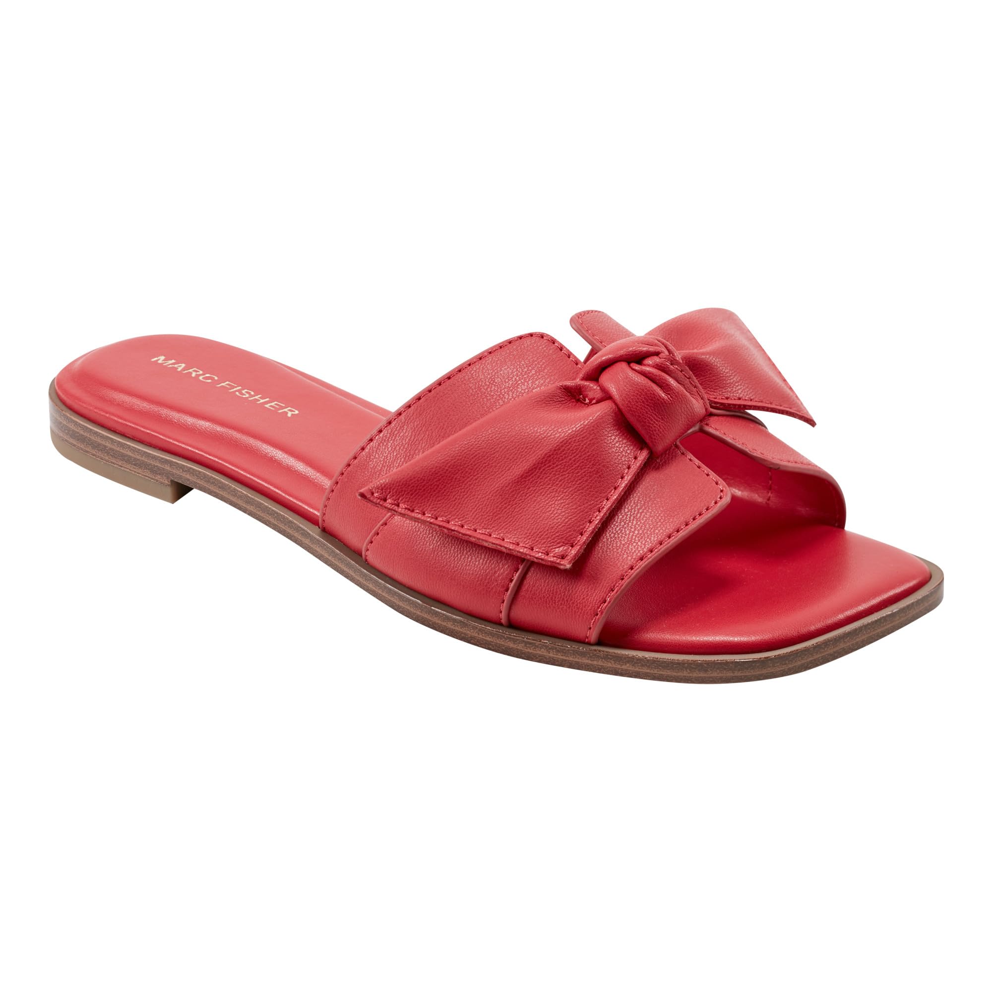 Marc Fisher Women’s FINEY Sandal, Red 610, 8.5