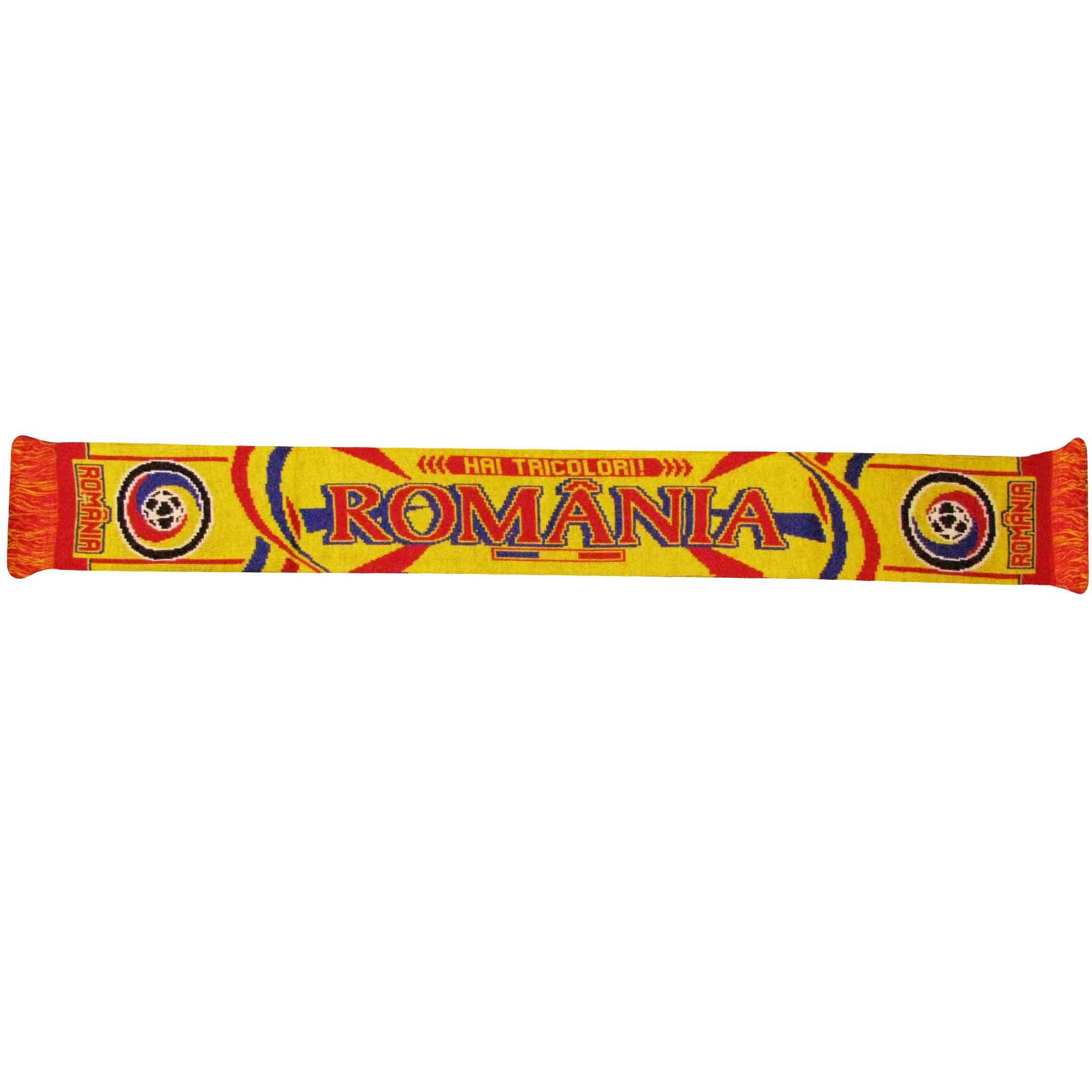 Beyond Happy Romania EUROS Football Supporters’ Scarf - Tricolorii Scarf (100% Acrylic)