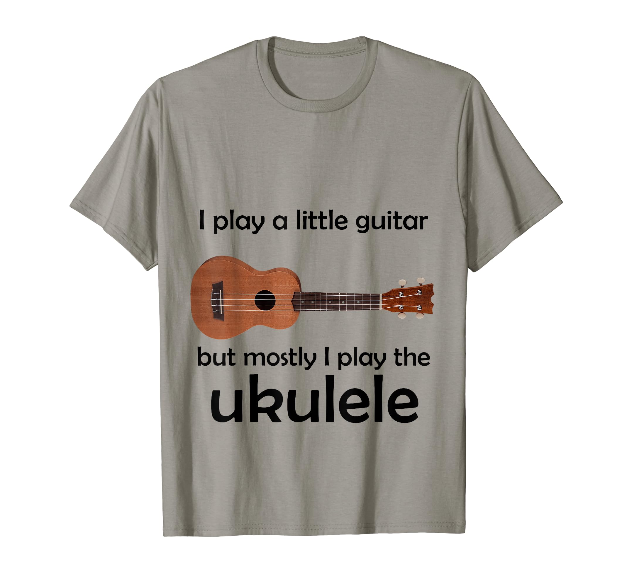 Funny Ukulele Pun T-Shirts "Little Guitar"