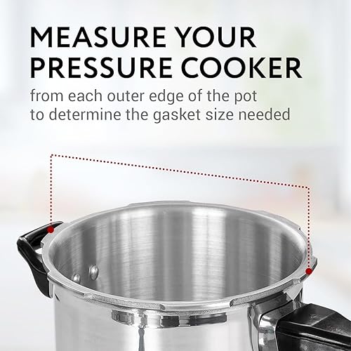 Impresa Presto Pressure Cooker Replacement Gasket and Overpressure - Main Image