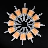 Vwoqiy 12 Pcs Gas Inline Fuel Filters 6mm 8mm Universal Motorcycle Petrol view 4