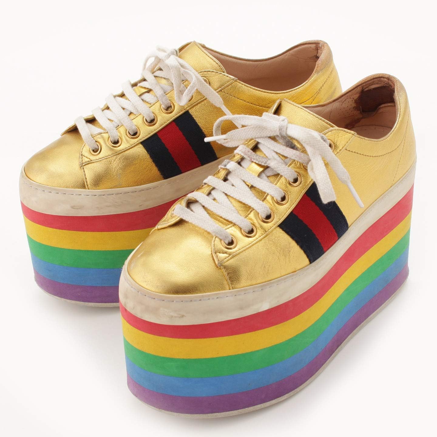 rainbow gucci sneakers