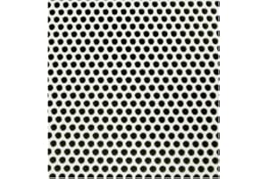 M-D Building Products 84186 .020-Inch Thick 3-Feet by 3-Feet Small Hole Aluminum Sheet, White