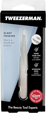 Tweezerman Stainless Steel Slant Tweezer Black Midnight Sky view 6