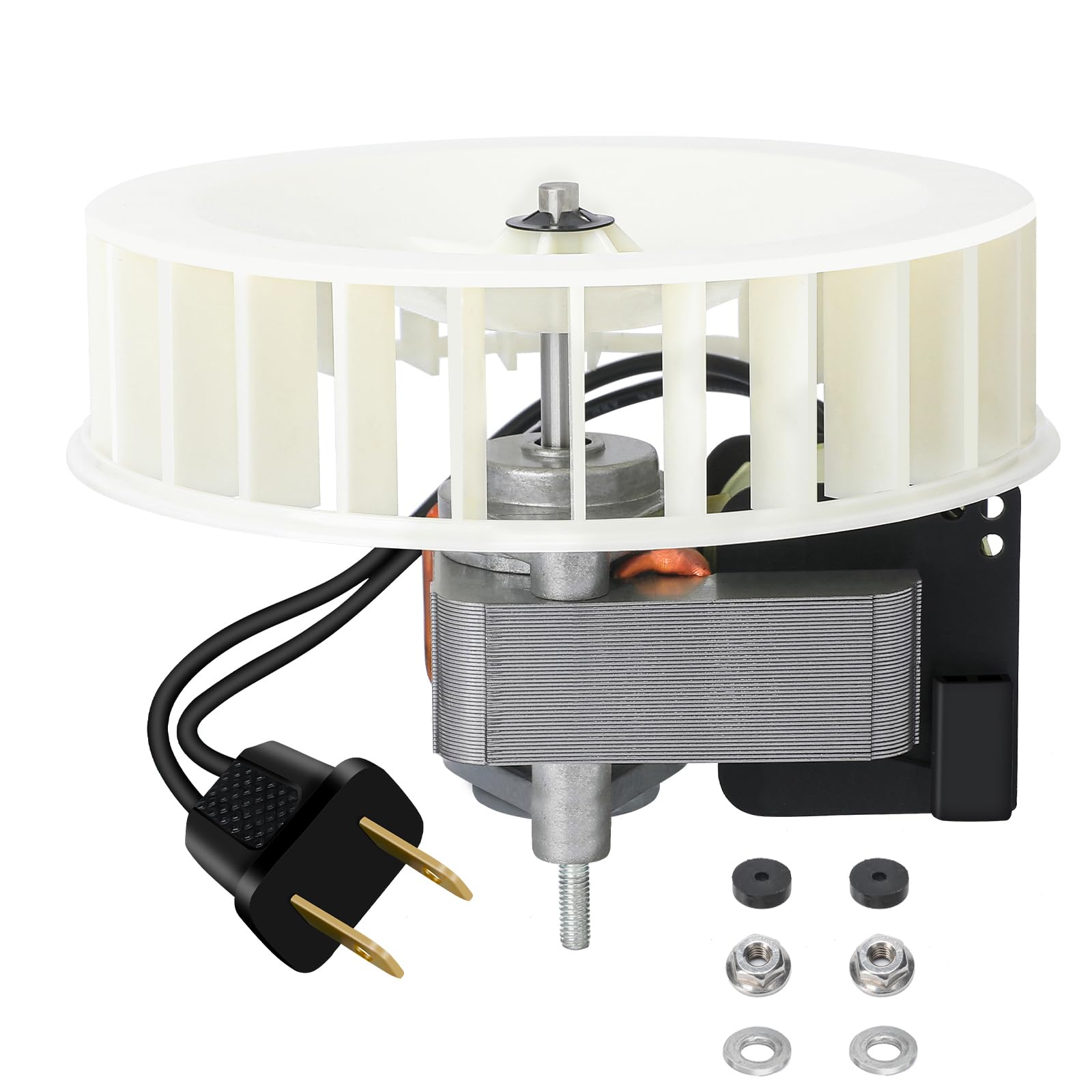 Photo 1 of 89850000 S89850000 Replacement Bathroom Exhaust Fan Motor & Blower Wheel - Fits 665RP, 668RP, 9965, 605P, 605RP, 665P, 668P, 9905, VH668P, 665RSP, J238-062-6404 - Quiet, Powerful, Easy to Install