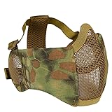 Hunting Explorer Tactical Half Face Mesh Mask with
