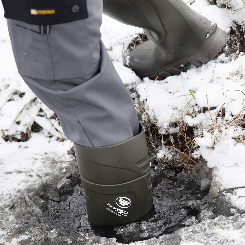 leggero che indossa comfort fino a -40 gradi per piedi caldi suola  antiscivolo verde senza metallo piedi anatomici tappo di sicurezza senza  metallo / suola Robusti scarponi invernali da uomo Scarpe urban-earth.co.uk