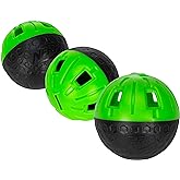 NERF Vortex Ultra Curve Baseballs | Built-In Whistle Sound, Dual-Injected Grip for Control, Set of 3 Included, Backyard Batting Practice