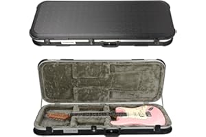 GHOSTFIRE Electric Guitar Hard Case Portable Guitar Hard-shell Case With Lock for Stratocaster/Telecaster (GC-LEG)