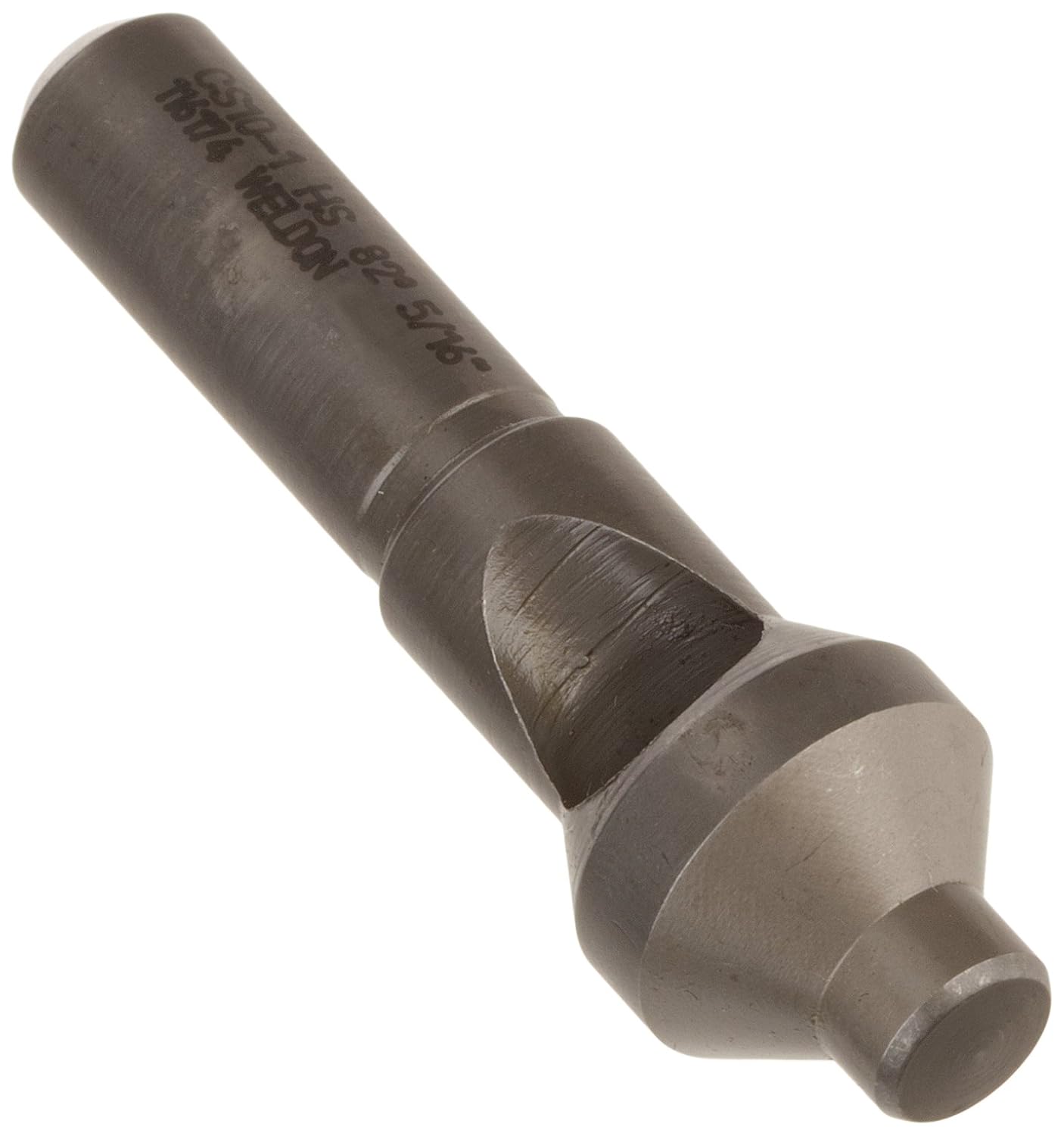 Drill America Style 2 HighSpeed Steel Countersink, 3/8" Shank Diameter