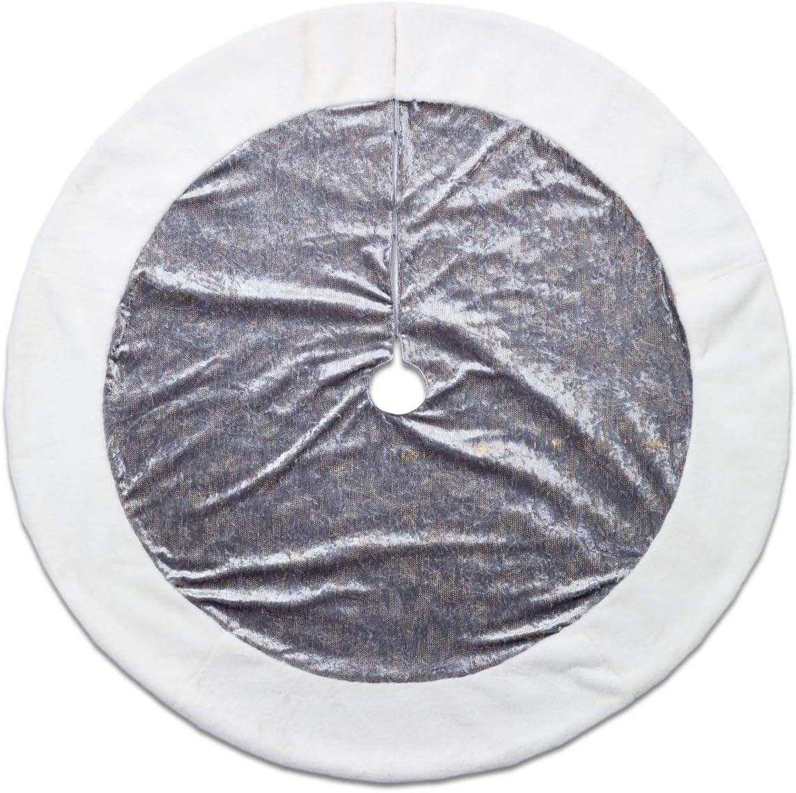 silver fur tree skirt