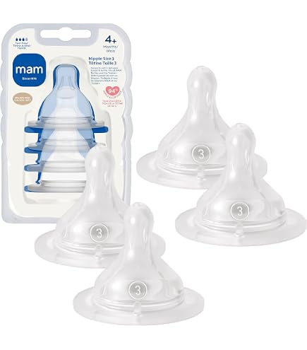 Amazon.com : MAM 9oz Feel Good Pure Glass Anti-Colic Wide Neck