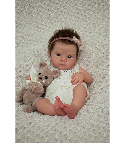 thumbnail image 2 of Aazon.co: TERABITHIA 22 Inch Hand Rooted Blond Hair Realistic Reborn... 2 of 10