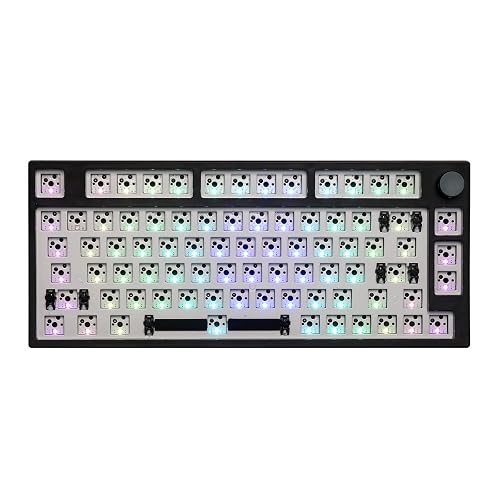 EPOMAKER TH80 Pro 75% 80 Keys Hot Swap Bluetooth 5.0/2.4GHz/Wired ...