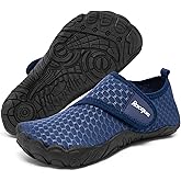 Racqua Boys Kids Water Shoes Girls Non-Slip Swim Beach Sports Pool Breathable Shoes Quick Dry Lightweight Outdoor Aqua Shoes(Little Kid/Big Kid)
