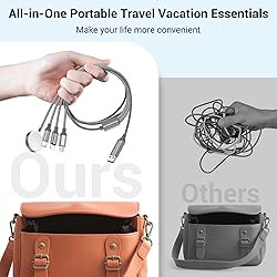 Renmou for Apple Watch Charger,4 in 2 Multi