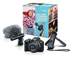 Canon EOS R50 Content Creator Kit, Hybrid