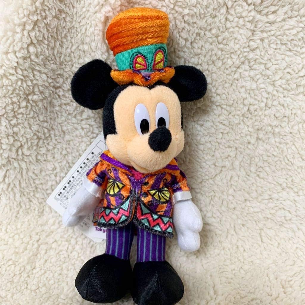 Amazon ディズニーリゾート ぬいぐるみバッジ ぬいぐるみバッチ キーホルダー ハロウィン ミッキーマウス ミニーマウス ぬいぐるみ ホビー