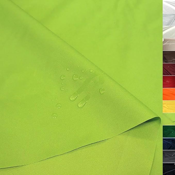 TOLKO Sonnenschutz Nylon Planen-Stoff Meterware - 180 cm Breit, Wasserdicht, Reißfest und Blickdicht als Universal Outdoorsto