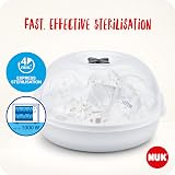 NUK Micro Express Plus Microwave Bottle Steriliser 4 Bottles in 4 Mins view 2