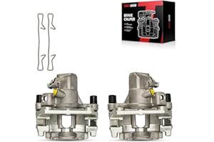 Torchbeam Rear Brake Calipers Set for Ford Escape 2013-2016, Ford C-Max 2013-2018, Mazda 3 2009-2013, Rear Left and Rear Right Calipers with Bracket Replace # 19B6284A+19B6285A
