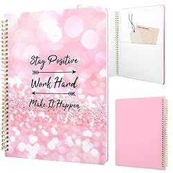 Stanoha Cute Spiral Notebook journal A4 Aesthetic