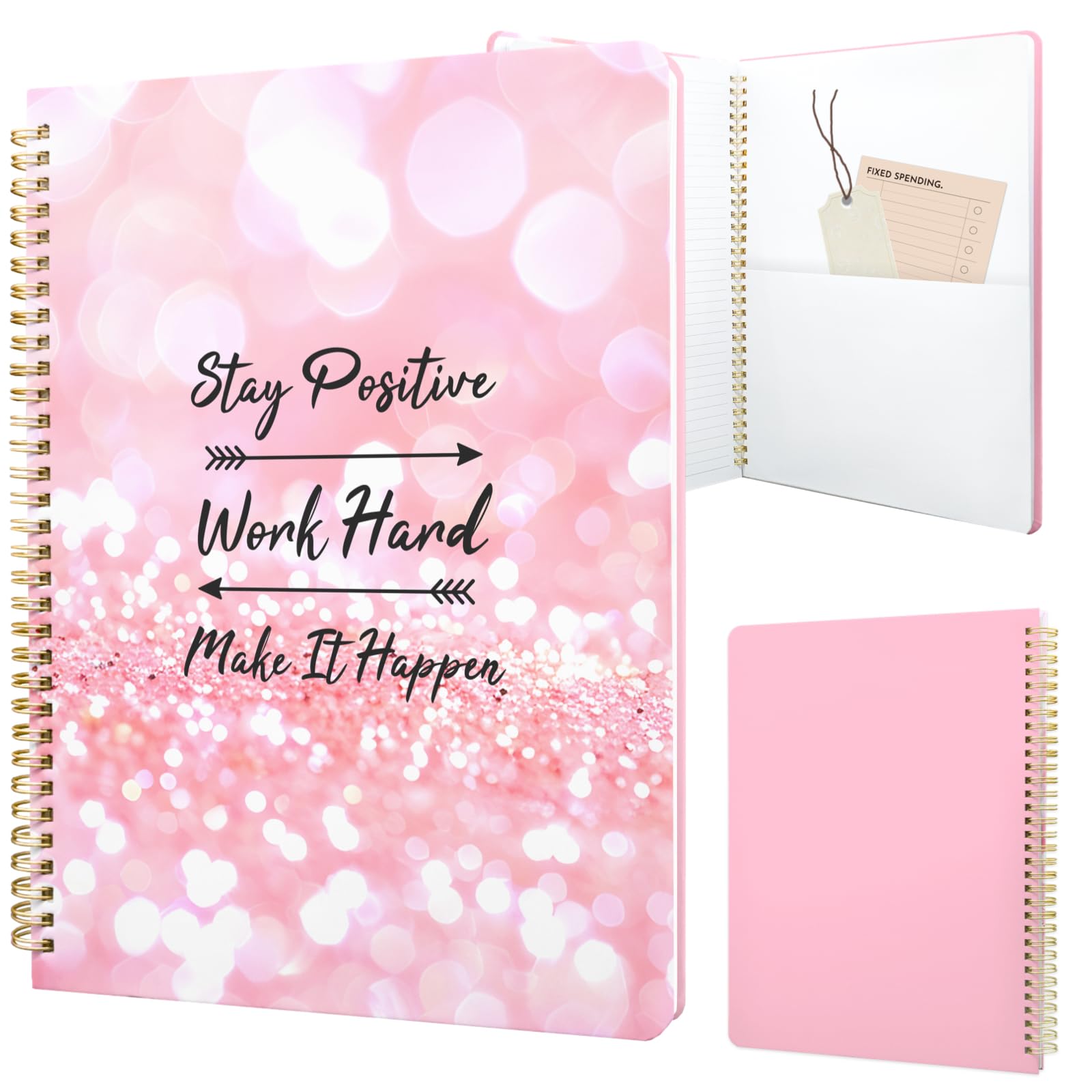 Stanoha Cute Spiral Notebook journal A4 Aesthetic