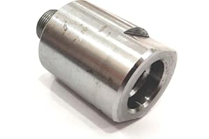 Buyohlic Lathe Spindle Adapter to fit 5/8" plain Shopsmith spindle To Threaded Chucks And Other Lathe (5/8" to M14 x 1)