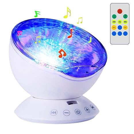 Amazon.com: Ocean Wave - Proyector de luz nocturna con ...