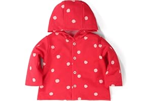 Minicoco Baby Toddler Fashion Fall Spring 100% Cotton Hoodies Jacket, Wind-Proof Comfortable and Breathable Outwear