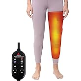 Leg Heating Pad for Pain Relief, Electric Knee Heating for Knee Pain, Legs and Calf Heating Pad for Better Circulation, Pain Relief, Adjustable Size (S/M)