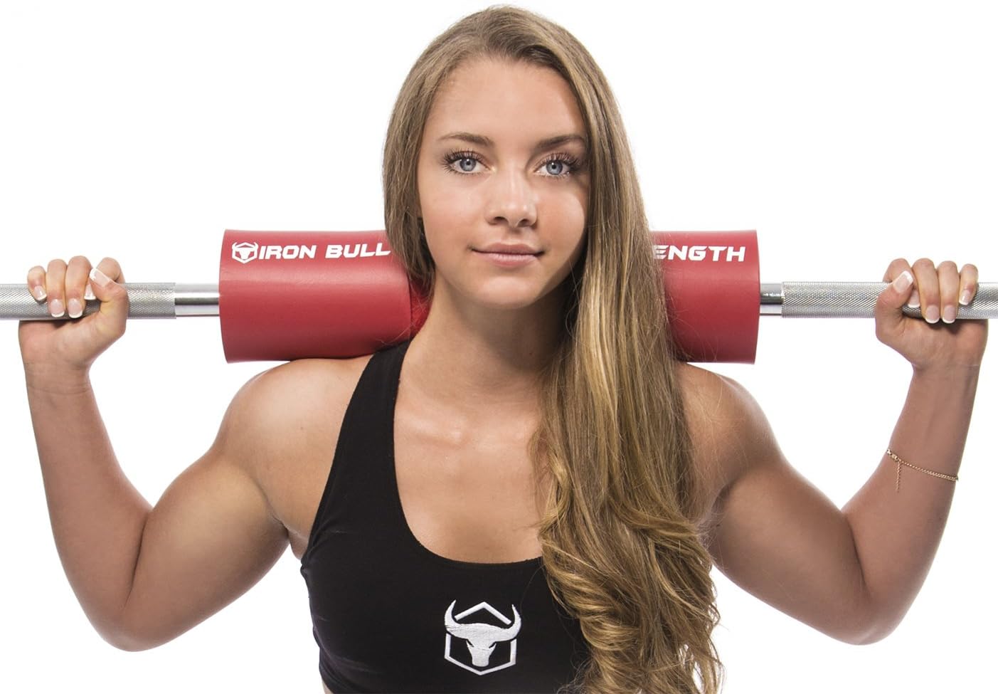 Iron Bull Strength Advanced Squat Pad - Barbell Pad for Squats, Lunges & Hip Thrusts - Neck & Shoulder Protective Pad Support (Black) : Garden & Outdoor