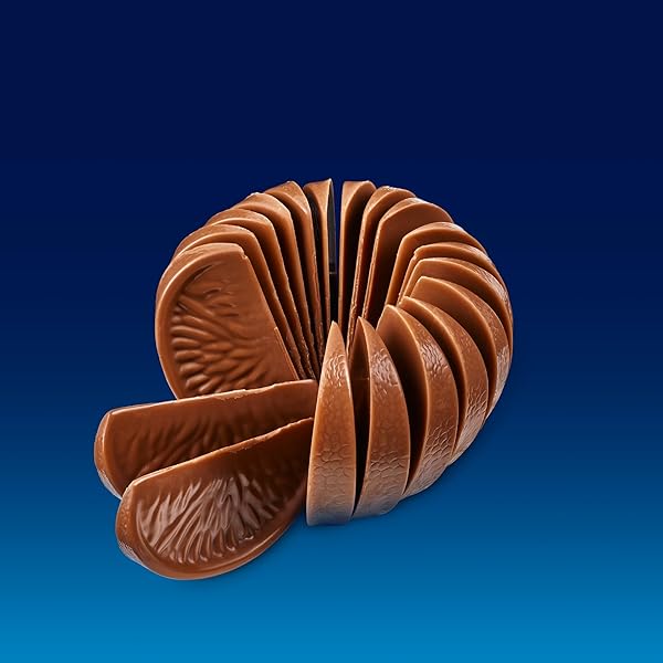 TERRY’S POPPING CANDY CHOCOLATE ORANGE, ORANGE FLAVORED CONFECTION WITH POPPING CANDY 5.18OZ