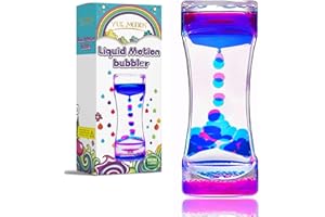 YUE MOTION Liquid Motion Bubbler - Stocking Stuffers for Kids - Sensory Fidget Desk Toy for Kids & Adults - Calming Visual Bubbler Toys for Classroom, Desk Decor, Stocking Stuffers