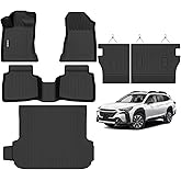 Naibeve Floor Mats for 2026 Subaru Outback - All Weather Custom Fit for Subaru Outback Floor Mats & Trunk Mat & Backrest Mats Waterproof Interior Accessories