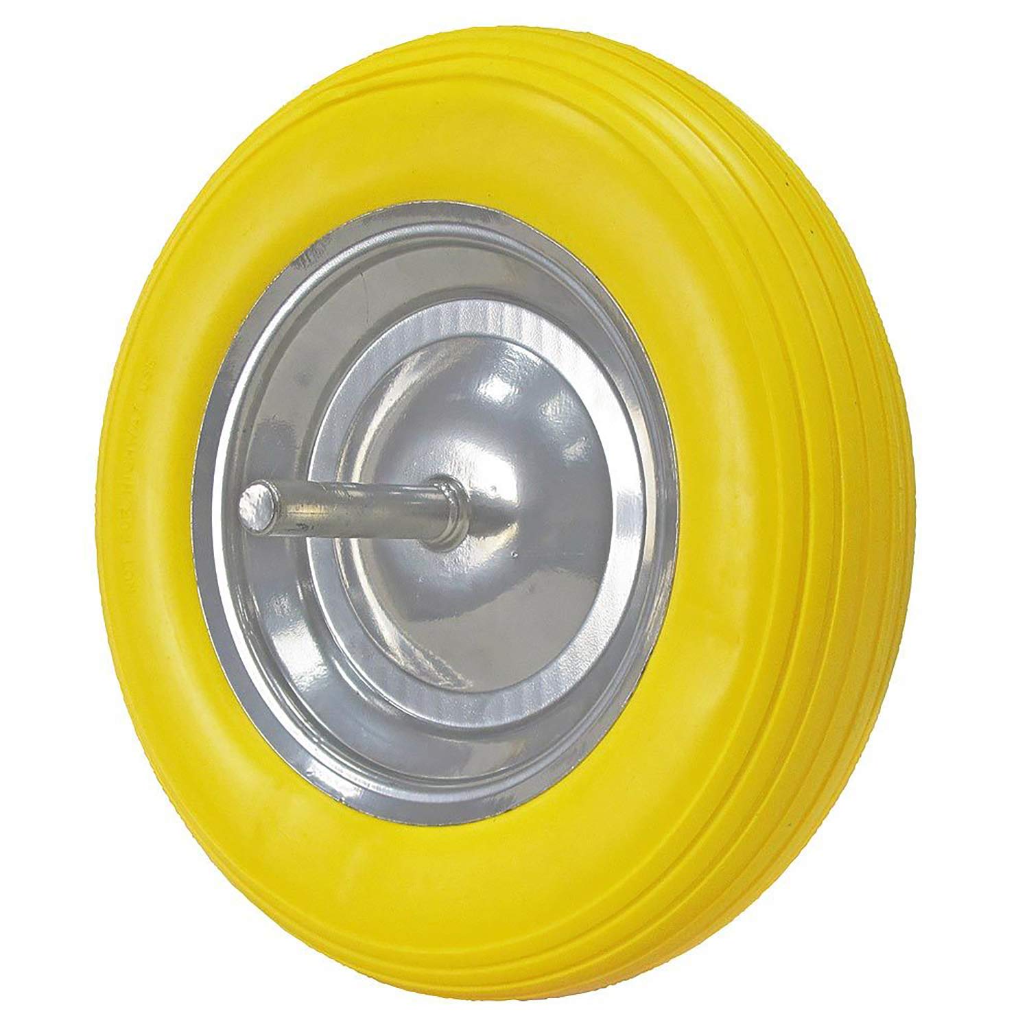 Wolfpack - Sturdy Yellow Construction Wheelbarrow Wheel