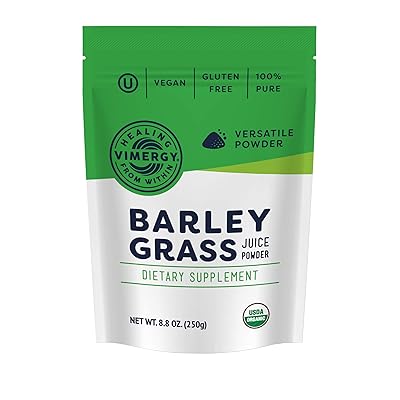 Vimergy USDA Organic Barleygrass Juice Powder (250g)