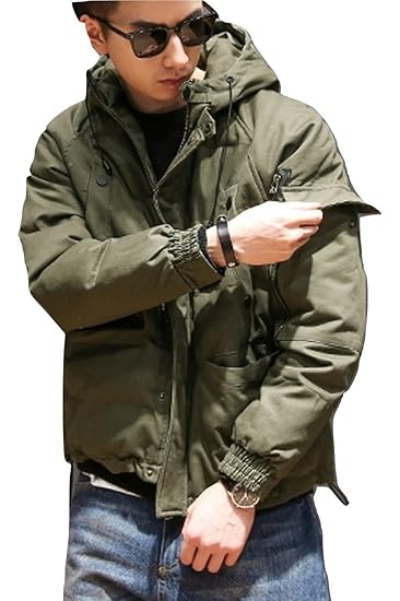 Amazon R Y A R マウンテンジャケット ミリタリー ダウンジャケット