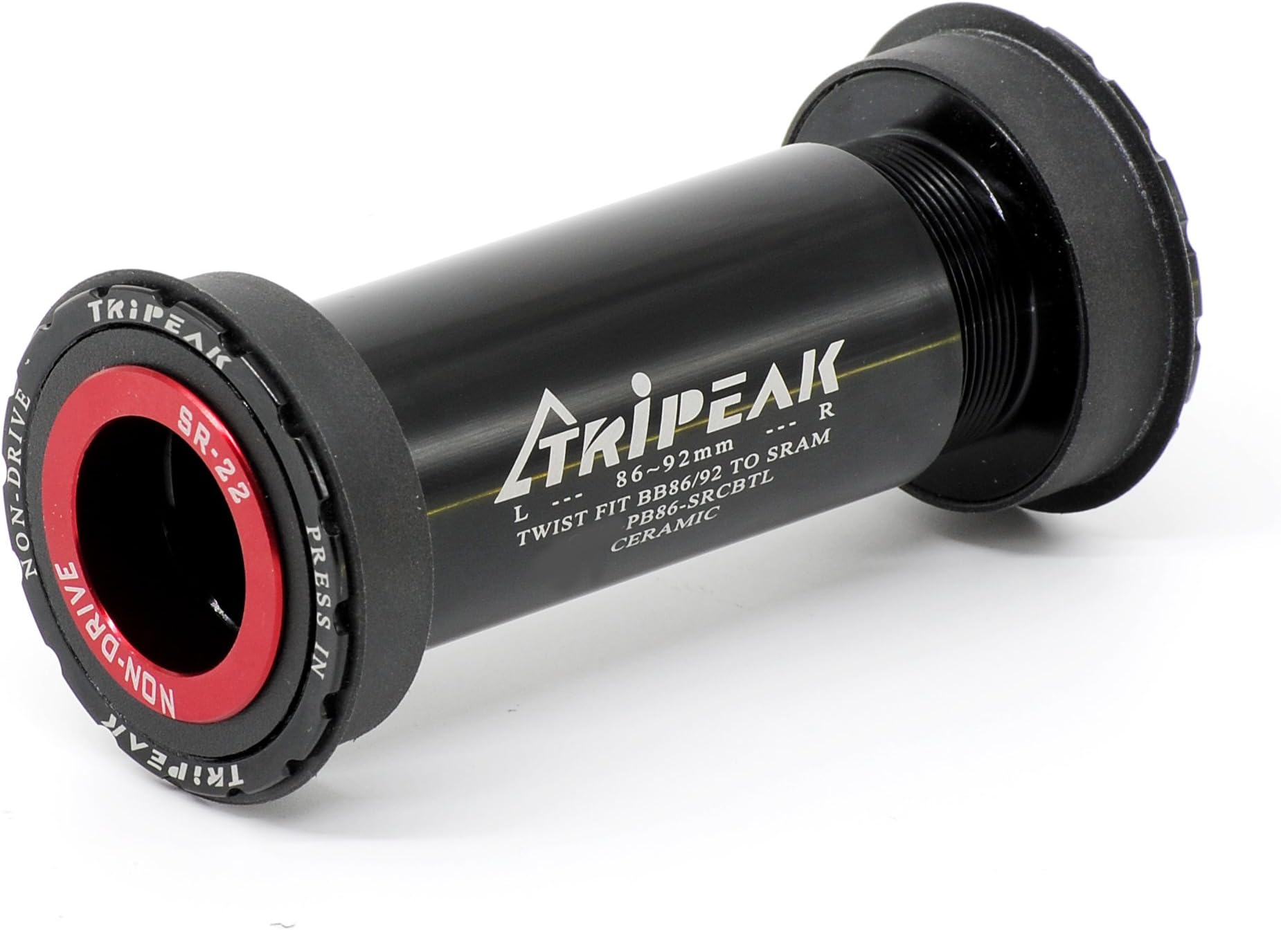 AMP STW Threaded-Press Fit BB86 92 Bottom Bracket - Integrated System,Suitable for Road Bike and Mountain Bike,Steel Shell