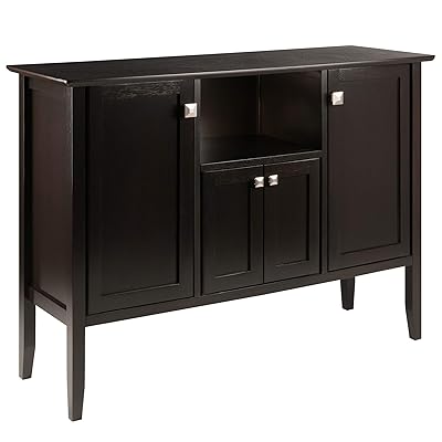 Winsome Wood Melba Buffet in Coffee for Dining Room Storage