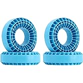 INJORA Silicone Rubber Insert for 118-122mm 4.75" OD 1.9" Tire, Blue