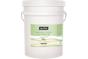 Bon Vital' Therapeutic Touch Massage Lotion with Olive Oil to Repair Dry Skin & Soothe Sore Muscles, Skin Therapy Lotion, Moisturizes Skin During Massages for Smooth, Soft Skin, 5 Gal, Label may Vary