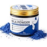 Molino Piane Moroccan Nila Powder &ndash; 100% Natural Blue Powder for Face &amp; Body &ndash; Traditional Moroccan Hammam Skincare &ndash; Plant-Based Authentic Saharan Blue Mask