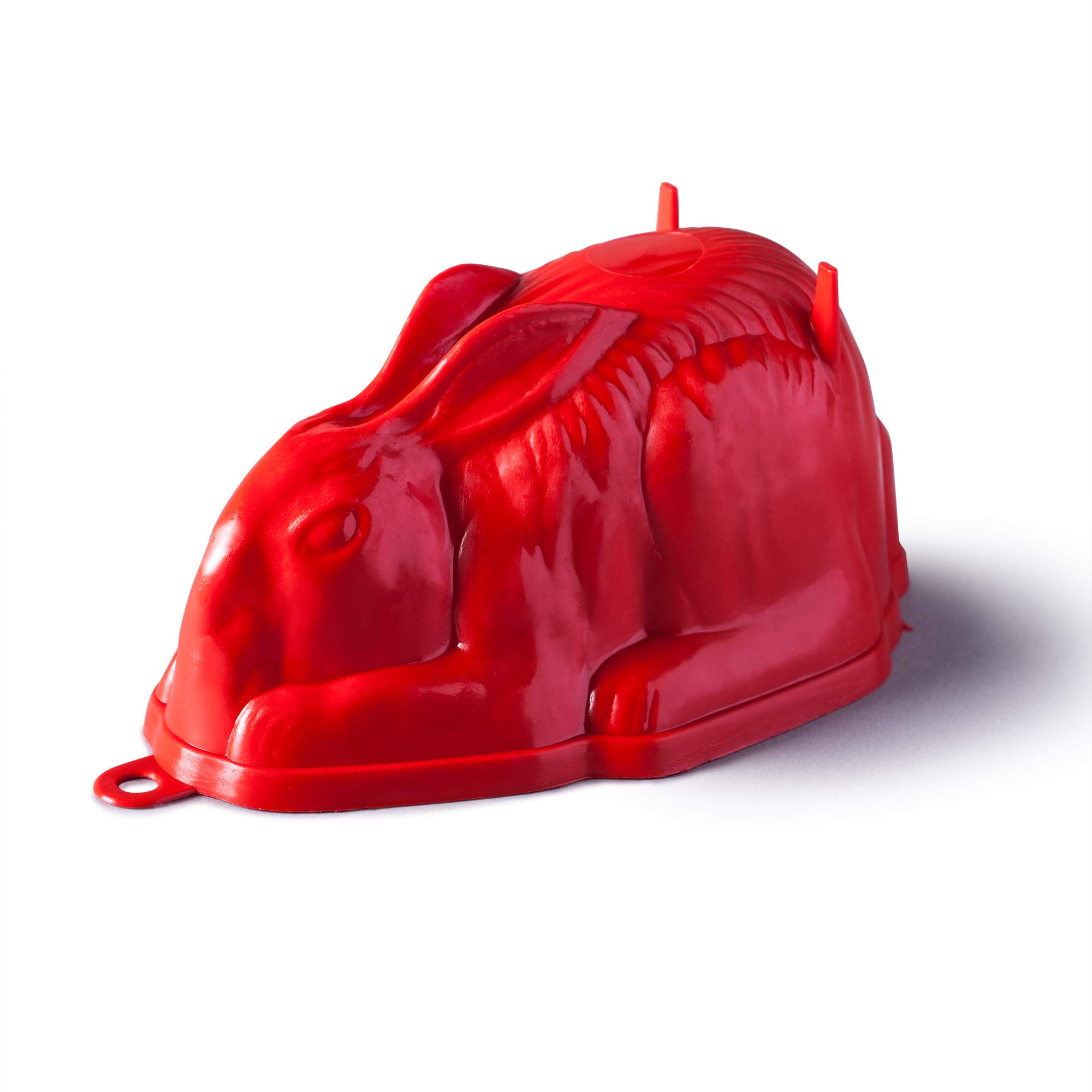Kilo L31R Zeal Large Rabbit Jelly Mould, Red — image 1