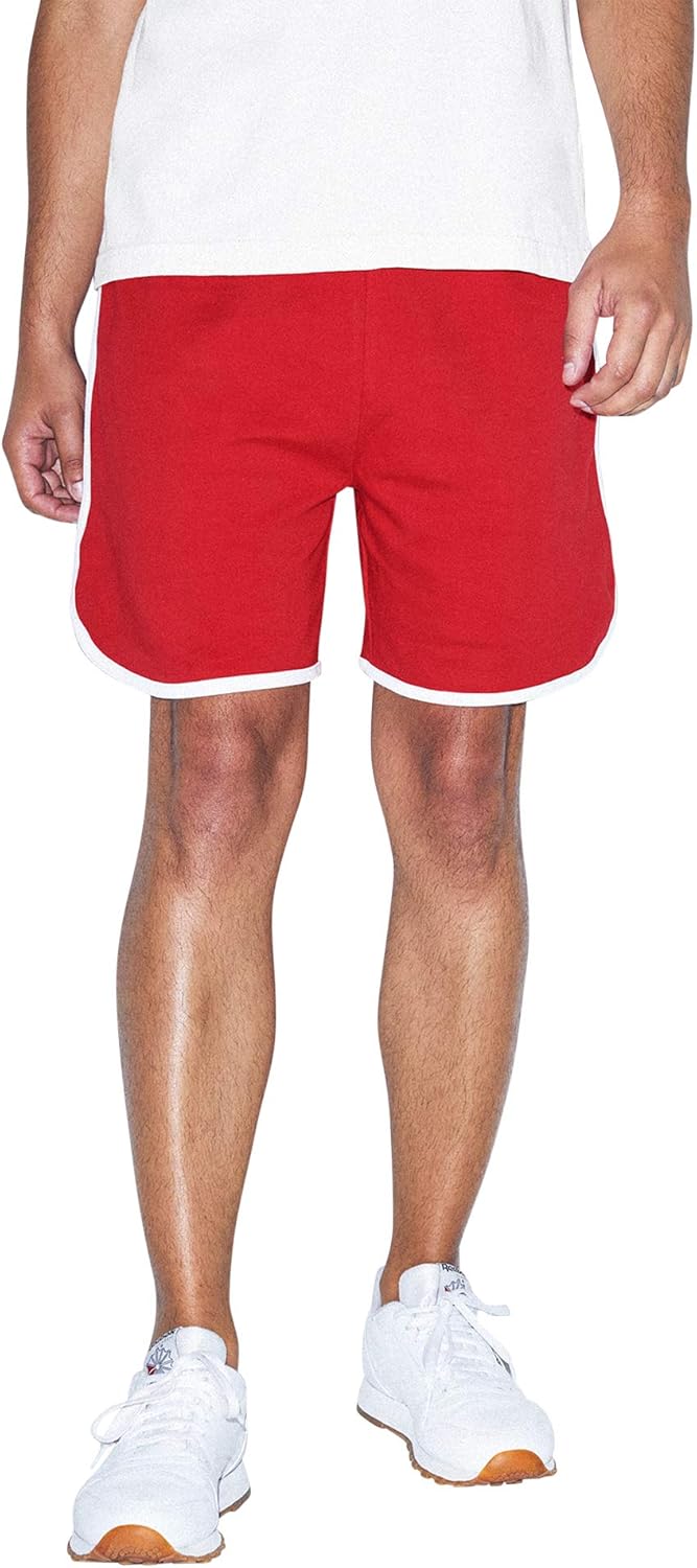 American Apparel Men's Interlock Basketball Shorts: Clothing