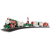 Bachmann Trains Scout Elf Express Ready to Run Electric Train Set HO Scale | Complete Starter Set, Locomotive, Rolling Stock, Track, Power Pack and Speed Controller, Build Your Model Railroad, 779