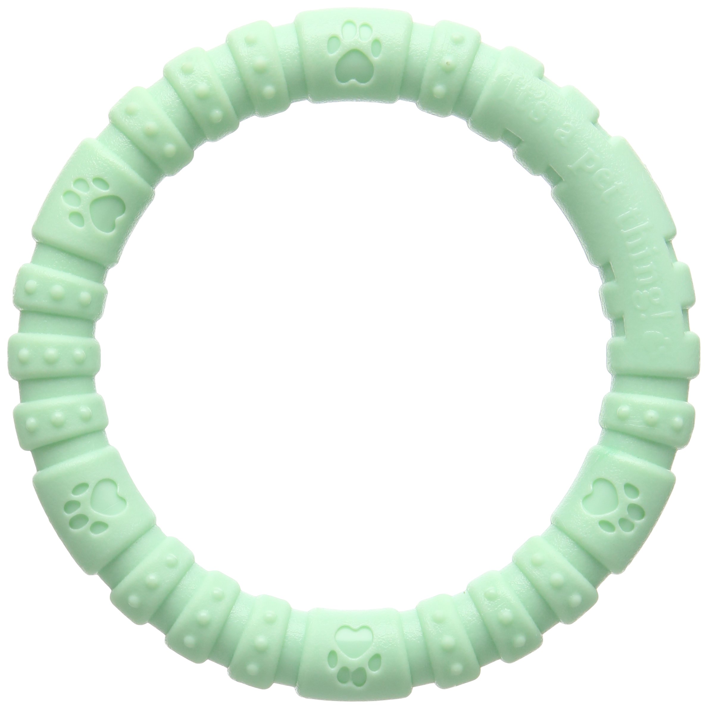 Rosewood Large Mint Ring – Durable Nylon Chew Toy for Large Dogs 20kg+ | Promotes Dental Hygiene | Long-Lasting Mint Flavour | 14cm Ring Shape