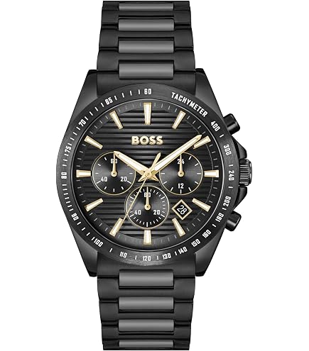 Amazon.com: BOSS Candor Men's Chronograph Watch, Quartz Movement