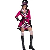 Adult Hatter Costume for Women 7 Piece Mad Tea Party Halloween Costume
